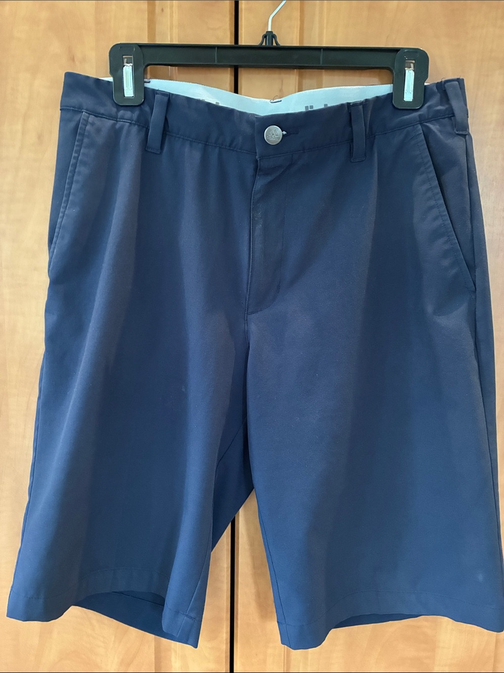 Men’s adidas Navy Performance Golf Shorts